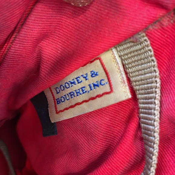 Dooney & Burke Vintage 1975 Classic Black Pebble Leather Satchel Purse with feet - Picture 2 of 15